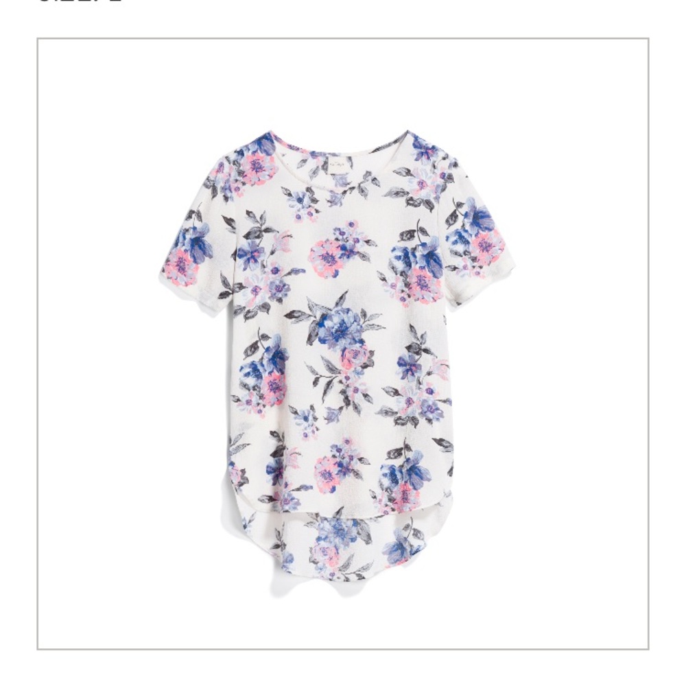 Beautiful Stitch Fix floral top